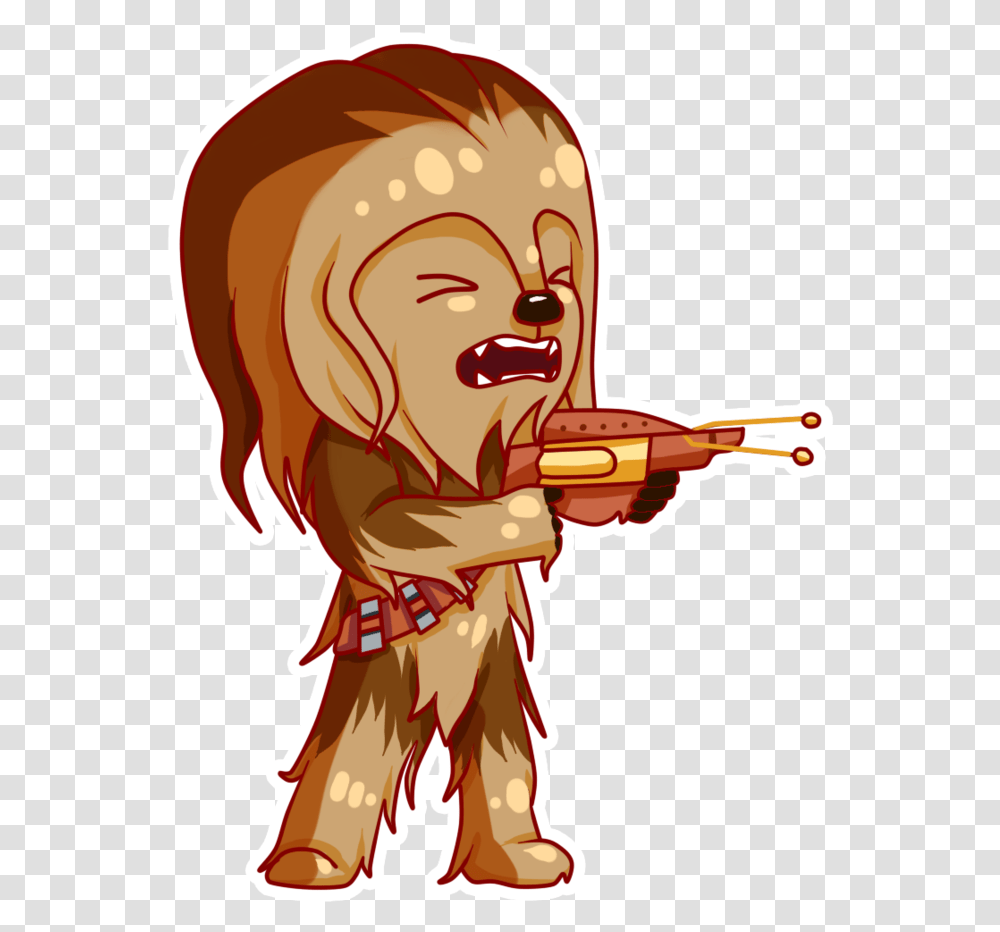 Chewie By Moukitsu Chewbacca Vector, Leisure Activities, Musical Instrument, Face, Person Transparent Png