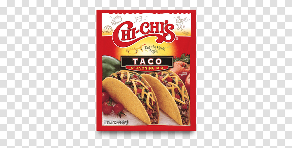 Chi Chi's Taco Seasoning, Hot Dog, Food, Meal Transparent Png
