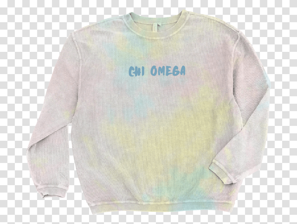 Chi Omega Rainbow Corded SweatshirtClass Clothing, Apparel, Sweater, Sleeve, Long Sleeve Transparent Png