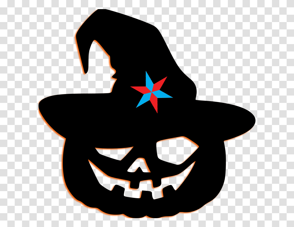 Chi Spook Night Jack O Lantern Black, Star Symbol, Dynamite, Bomb Transparent Png