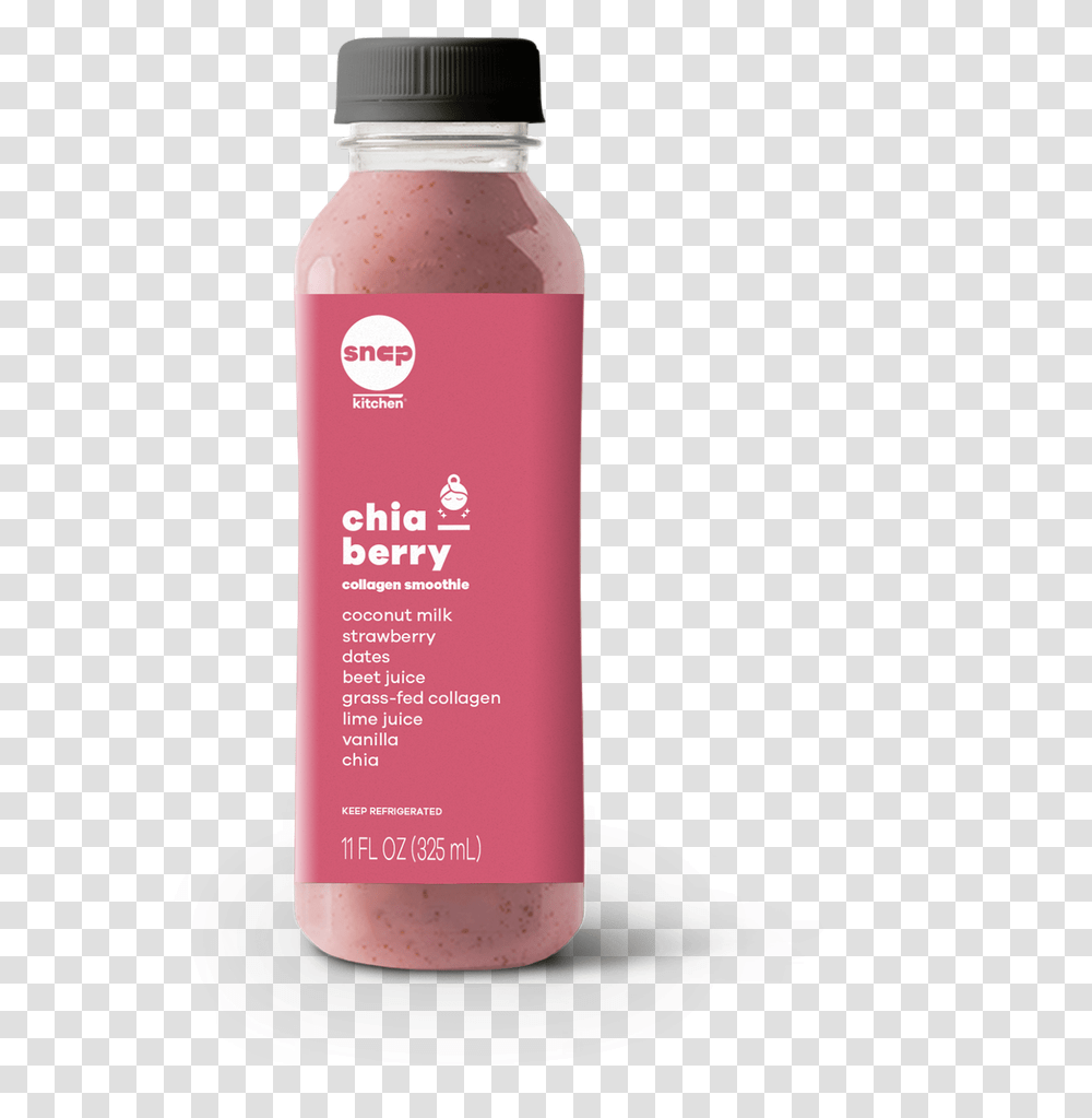 Chia Berry Collagen Smoothie Water Bottle, Shaker, Shampoo, Lotion, Plant Transparent Png