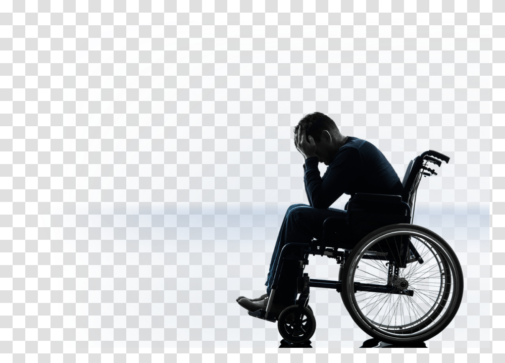 Chiaf Law Offices Crippled With A Wheelchair, Furniture, Person, Bicycle, People Transparent Png