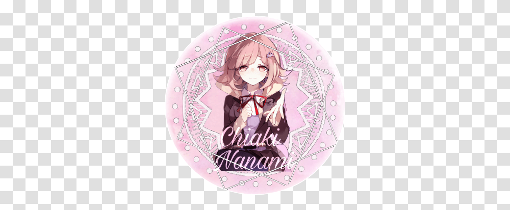 Chiaki Nanami Icon Uwu Chiakinanami Wallpaper, Person, Symbol, Logo, Text Transparent Png