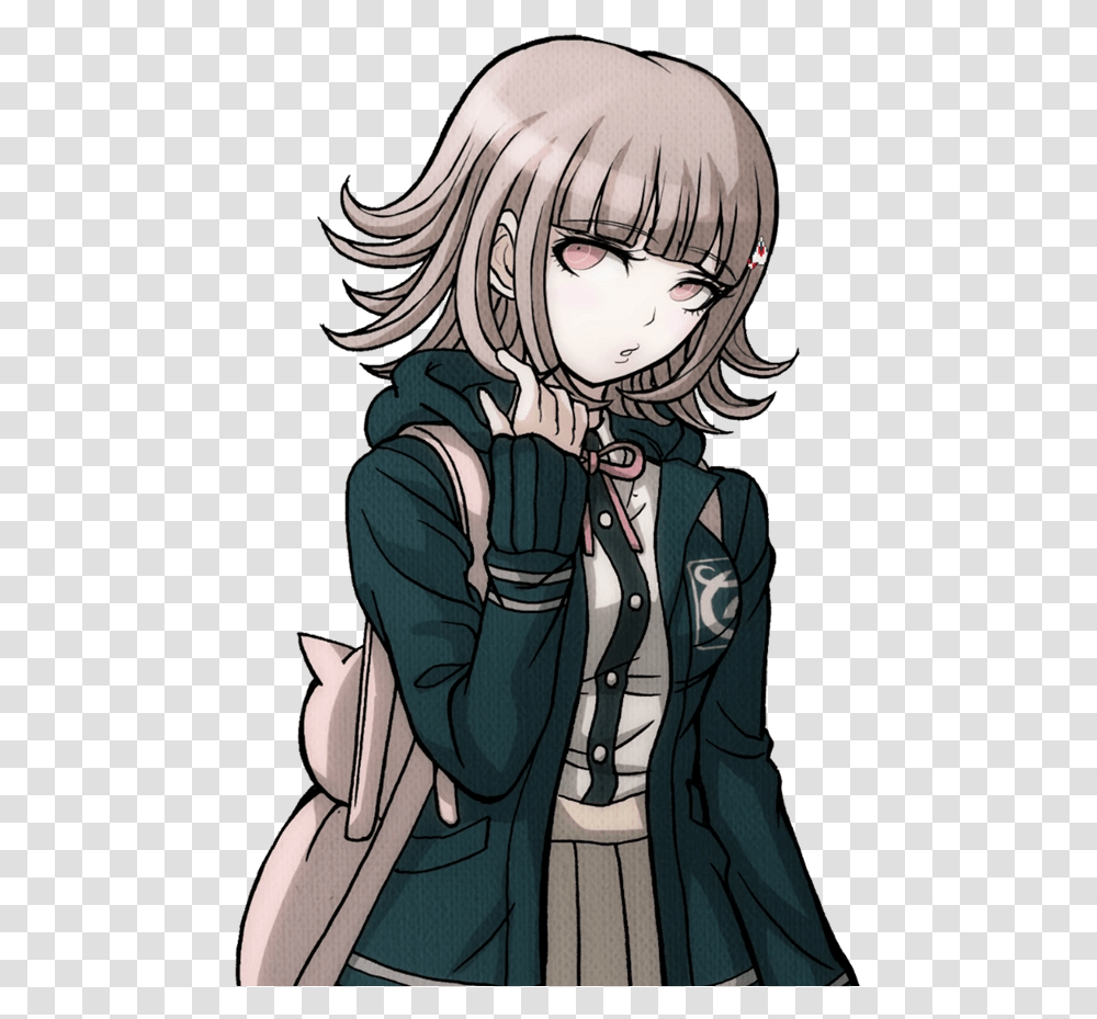 Chiaki Nanami Sprites, Manga, Comics, Book, Person Transparent Png