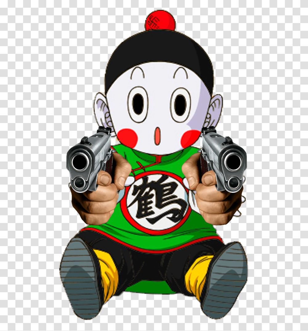 Chiaotzu Dragon Ball, Weapon, Weaponry, Gun, Handgun Transparent Png