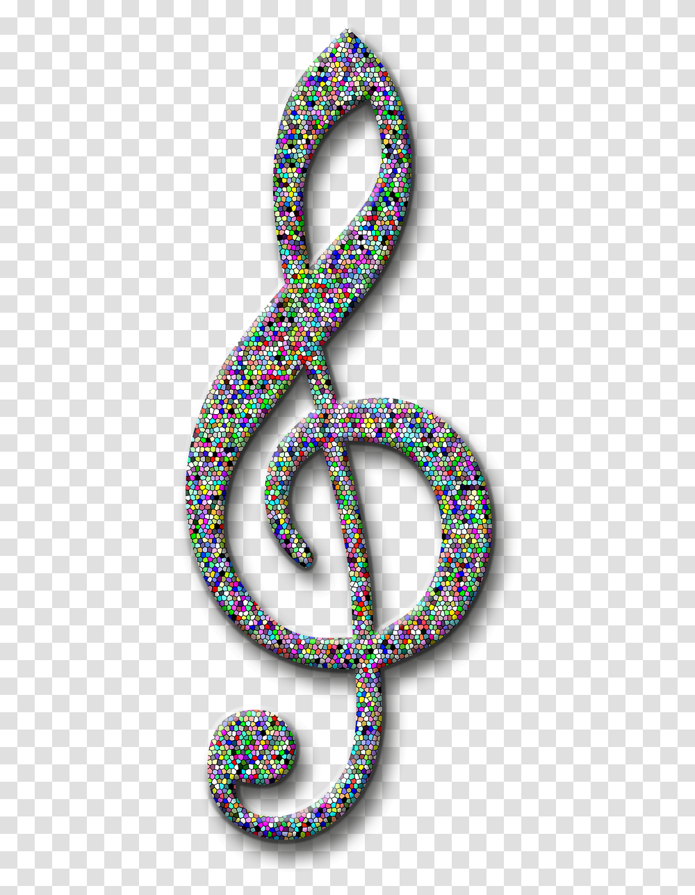 Chiave Di Violino Colorata, Knot, Light Transparent Png