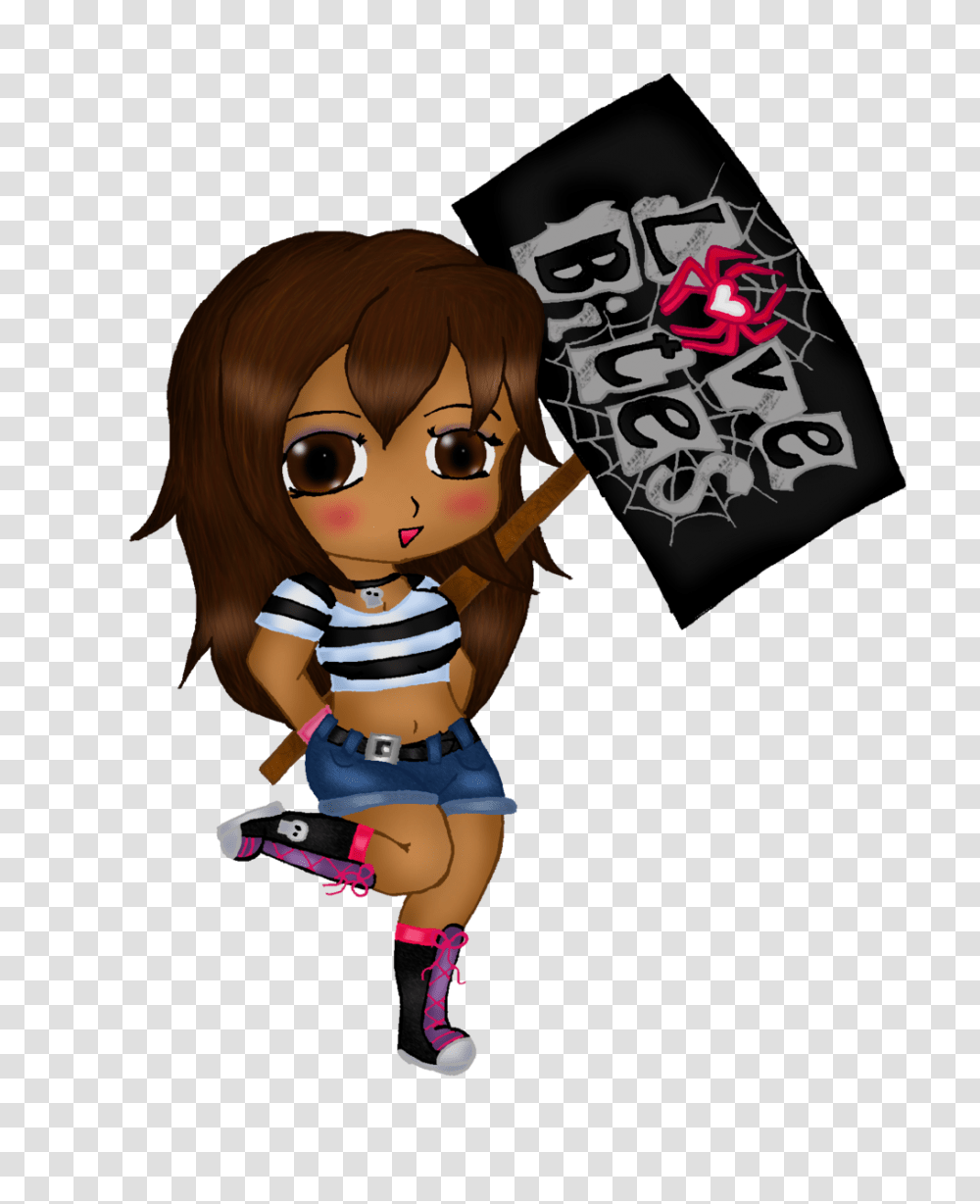 Chibi Aj Lee Colored, Person, Costume, People Transparent Png
