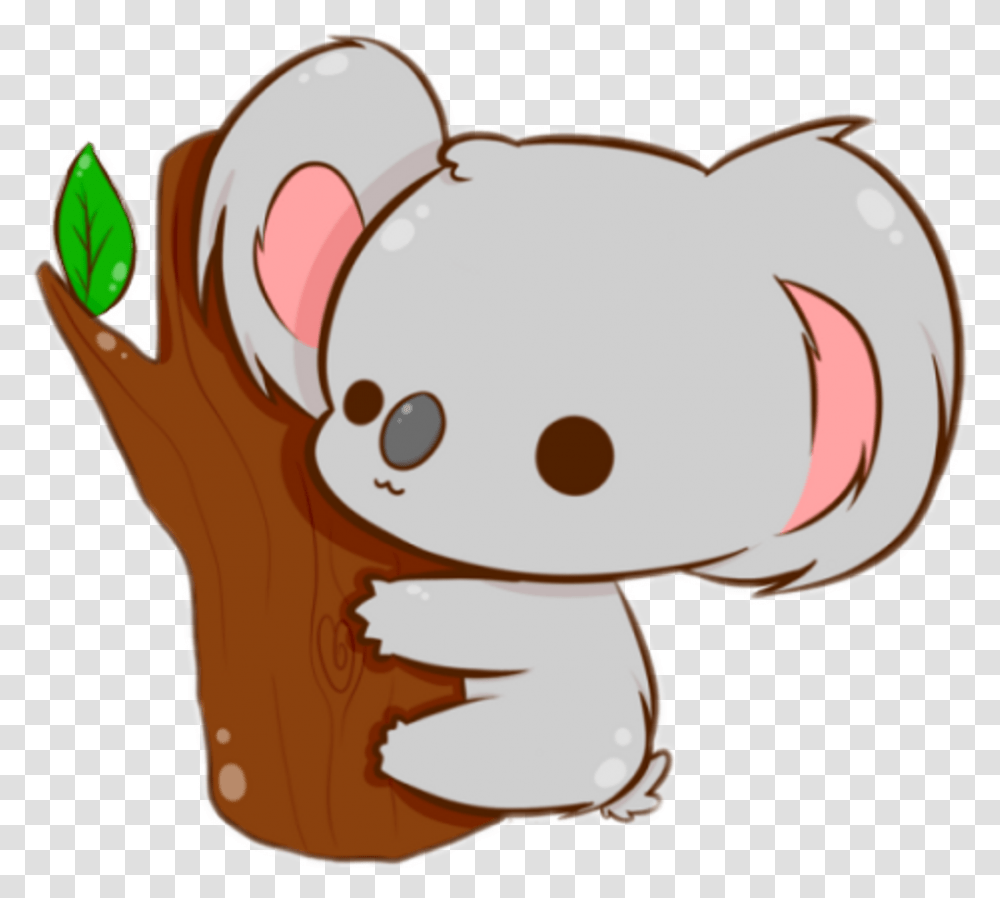 Chibi Animal Koala Cute Kawaii Koala Chibi, Plush, Toy, Mammal, Wildlife Transparent Png