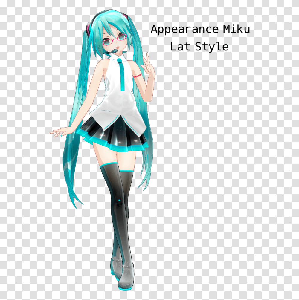 Chibi Appearance Miku, Doll, Toy, Costume Transparent Png