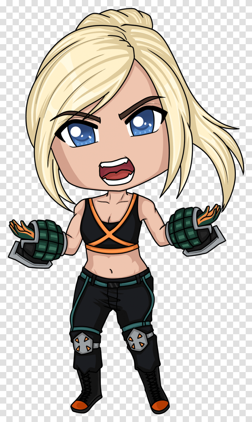 Chibi Bakugou Sold By Zabracus Cosplay Fictional Character, Person, Hand, Book, Helmet Transparent Png