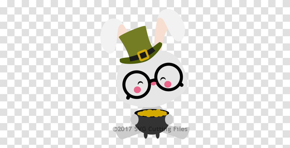 Chibi Bunny Holding Pot Of Gold Costume Hat, Poster, Advertisement, Crowd, Clothing Transparent Png