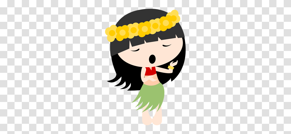 Chibi Del Chica De Hula Ra Ideas, Poster, Advertisement, Plant, Face Transparent Png