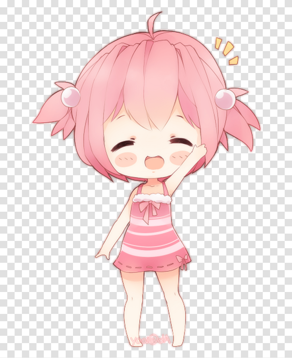 Chibi Drawing Girl Kawaii Cute Anime Girl Chibi, Manga, Comics, Book, Female Transparent Png