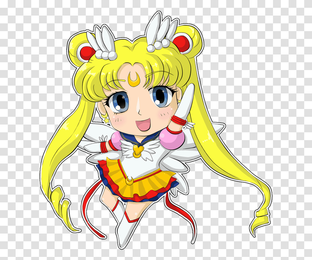 Chibi Eternal Sailor Moon By Twillis Sailor Moon Chibi, Costume, Performer Transparent Png