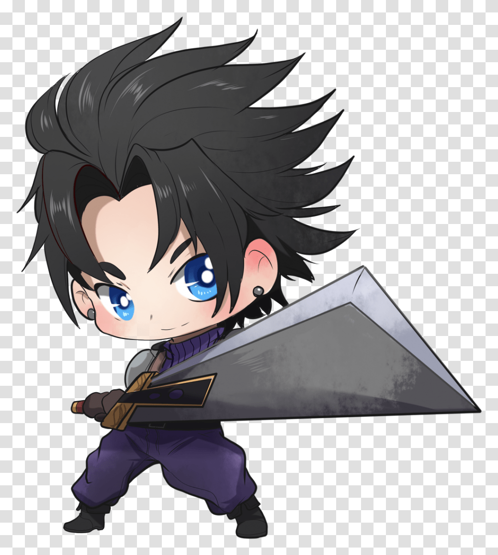 Chibi Ff7, Manga, Comics, Book Transparent Png