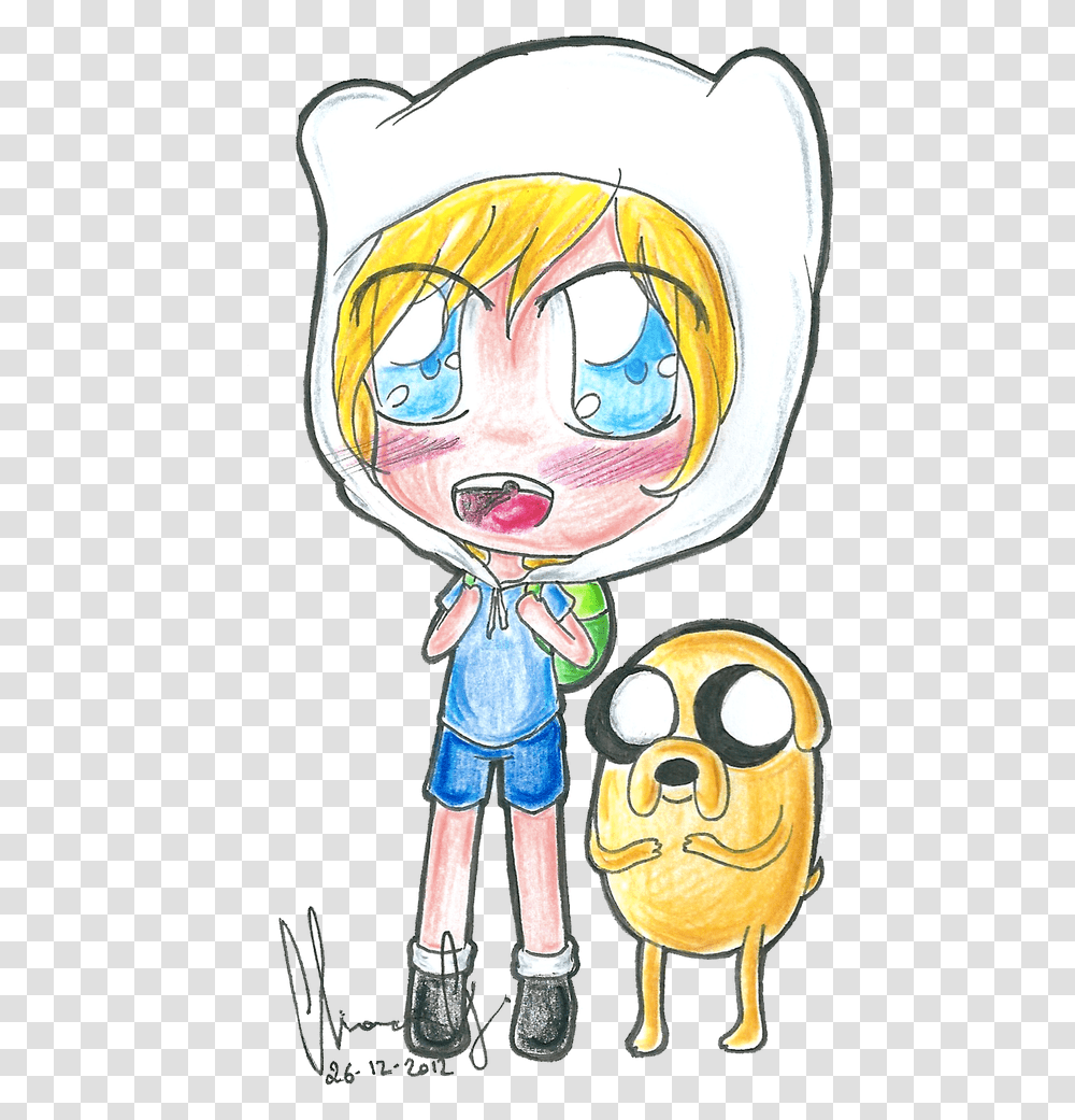 Chibi Finn And Jake Cartoon, Person, Face, Drawing, Head Transparent Png