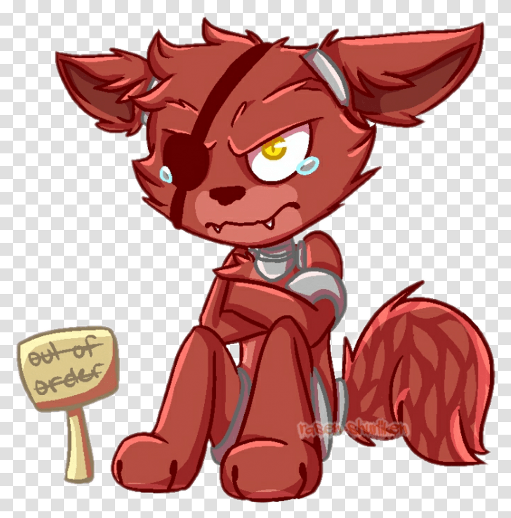 Chibi Foxy Download Anime Foxy Fnaf, Apparel, Sweets, Food Transparent Png