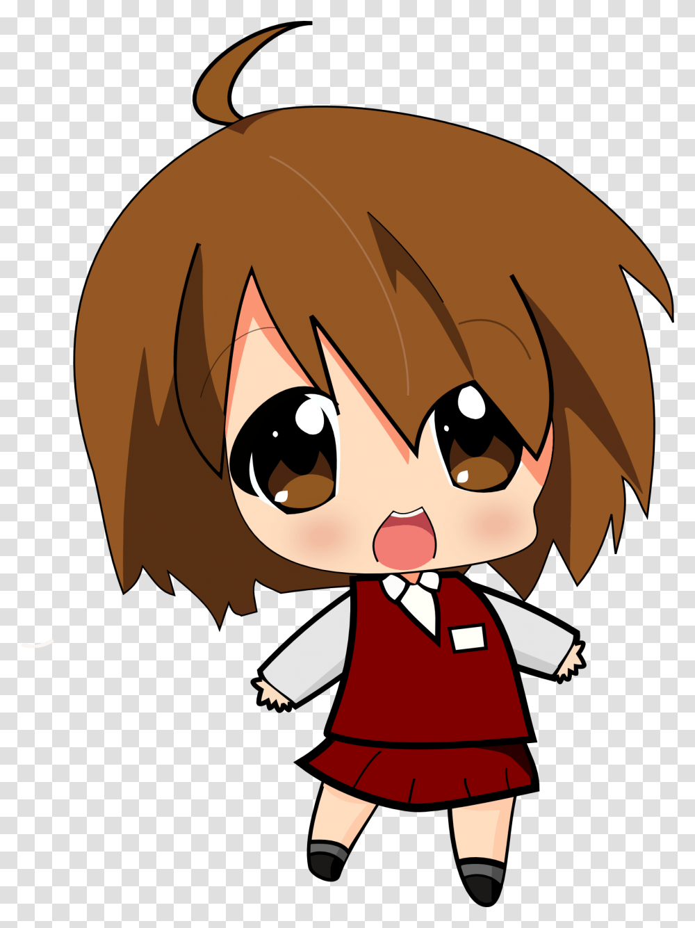 Chibi Girl, Manga, Comics, Book, Elf Transparent Png