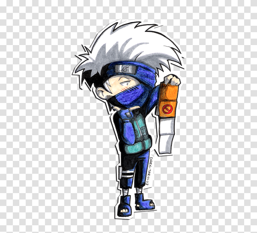 Chibi Kakashi, Helmet, Apparel, Person Transparent Png