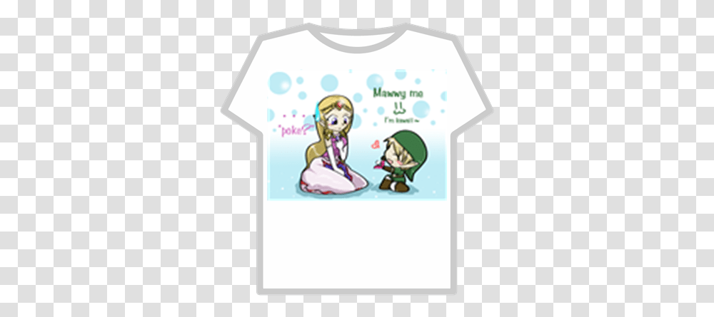 Chibi Link And Zeldapng Roblox Tanquinho Roblox, Clothing, Text, Sweets, Food Transparent Png