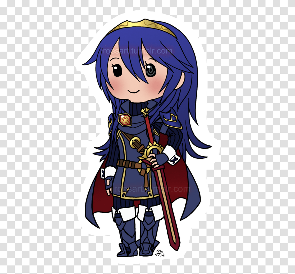 Chibi Lucina Download Cartoon, Manga, Comics, Book, Person Transparent Png