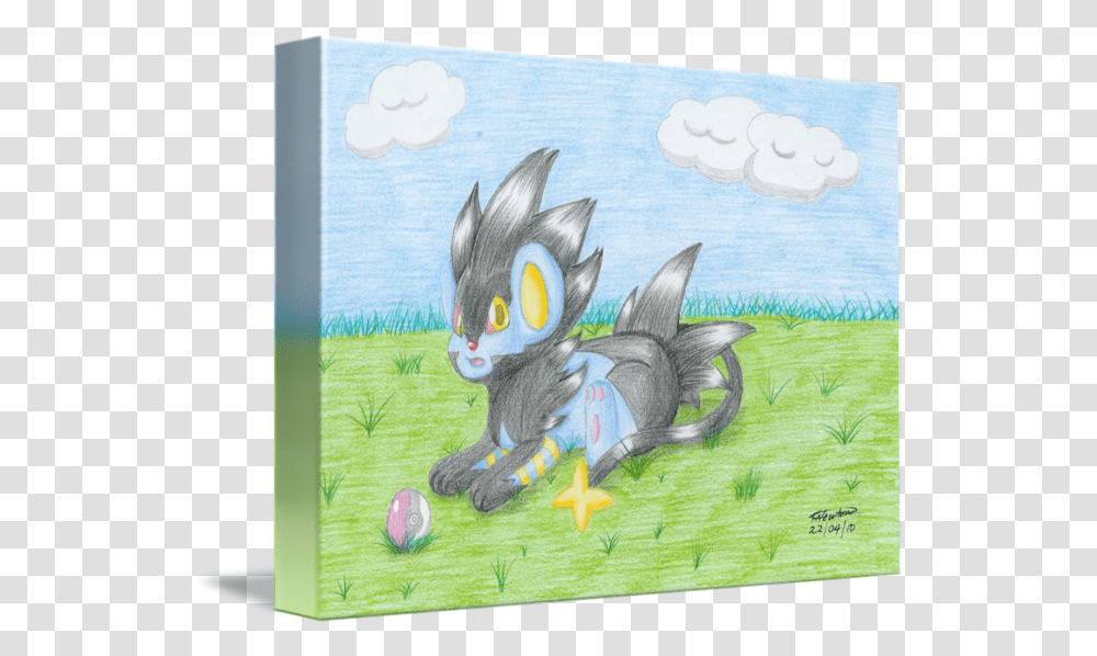 Chibi Luxray By Trudell Newton Dragon, Art, Doodle, Drawing, Cat Transparent Png