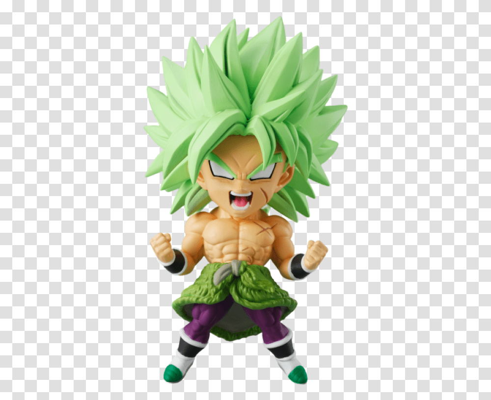 Chibi Masters Dragon Ball Super Saiyan Broly Magento, Person, Human, Figurine, Elf Transparent Png