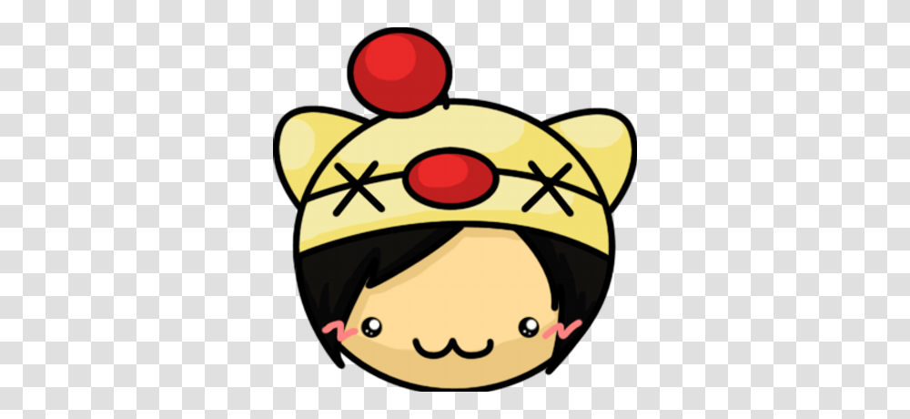 Chibi Moogle, Helmet, Apparel, Food Transparent Png