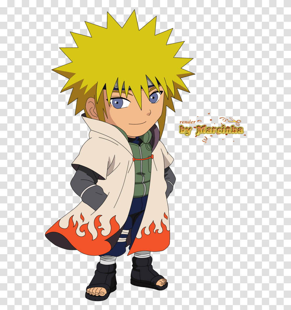 Chibi Namikaze Minato By Marcinha20akatsuki Minato Minato Chibi, Comics, Book, Manga, Person Transparent Png