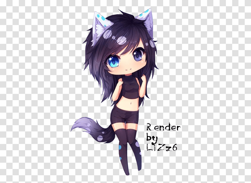 Chibi Neko, Manga, Comics, Book, Person Transparent Png