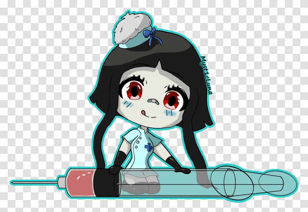 Chibi Nurse Luna Cartoon, Drawing Transparent Png