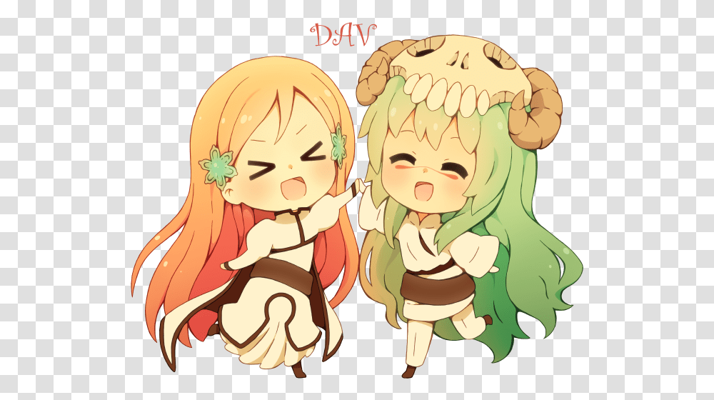 Chibi Orihime And Chibi Neliel Bleach Orihime And Nel, Book, Reading, Drawing Transparent Png