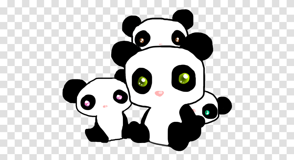 Chibi Panda By Toxicalkiss On Clipart Library Chibi Panda, Giant Panda, Bear, Wildlife, Mammal Transparent Png
