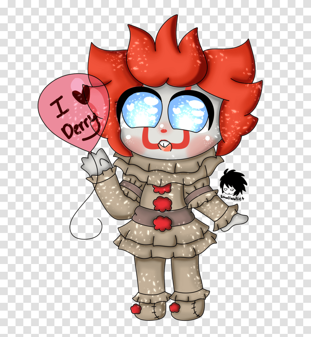 Chibi Pennywise, Toy, Hand, Advertisement, Poster Transparent Png