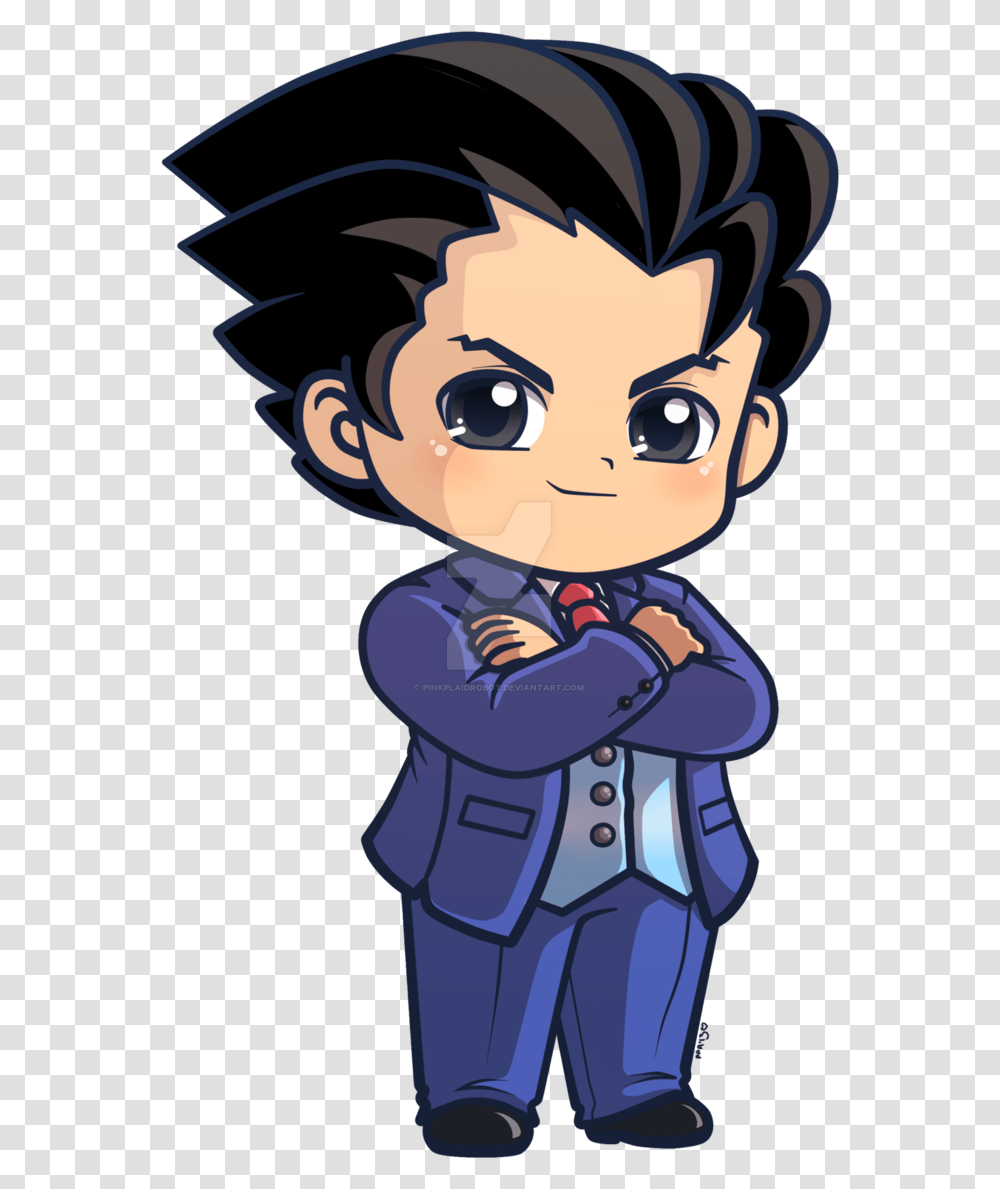 Chibi Phoenix Wright, Person, Female Transparent Png