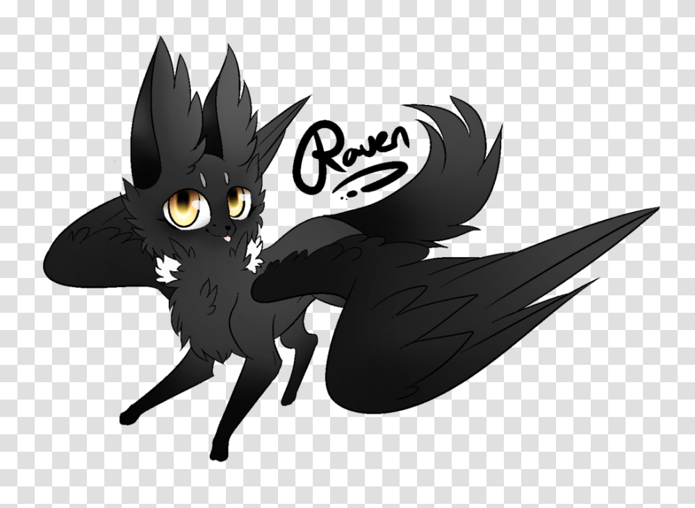 Chibi Raven, Pet, Animal, Cat, Mammal Transparent Png