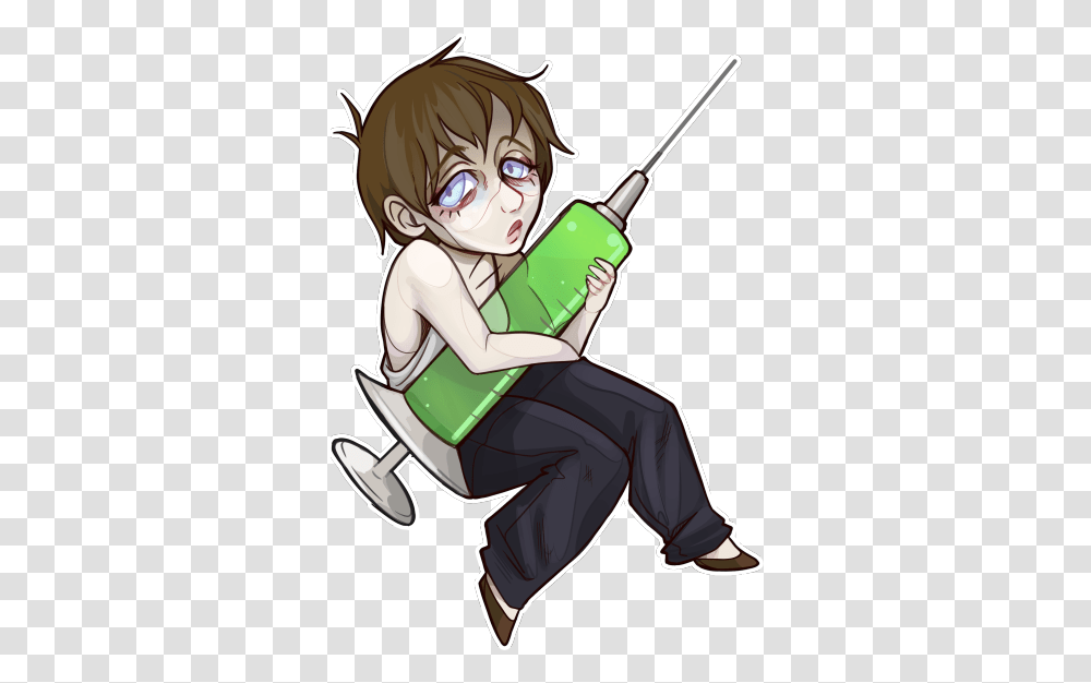 Chibi Resident Evil Tumblr, Person, Human, Beverage, Drink Transparent Png