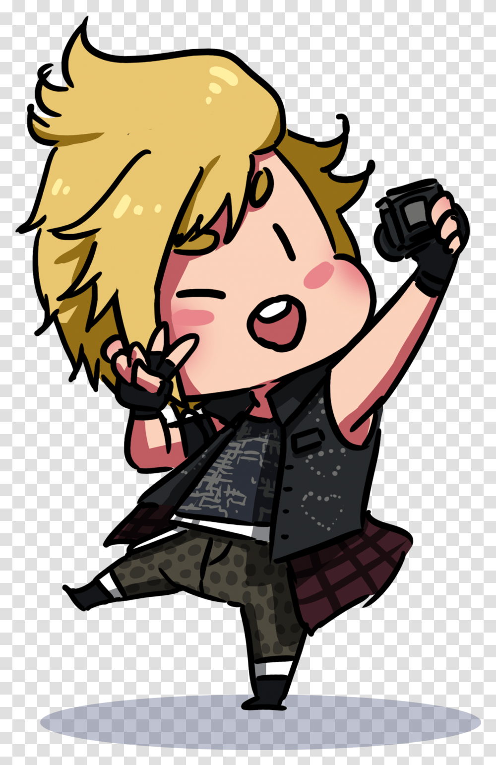 Chibi Selfie, Person, Human, Manga, Comics Transparent Png