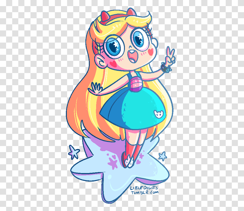 Chibi Star Vs The Forces Of Evil, Doodle, Drawing Transparent Png