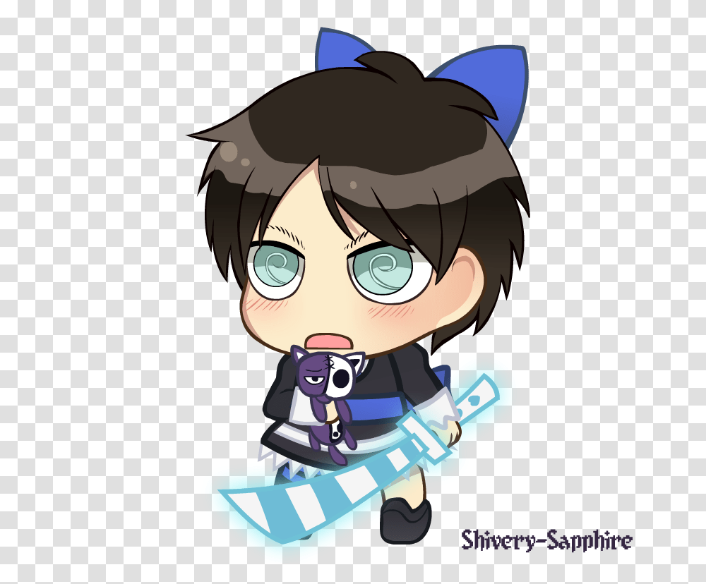 Chibi Stocking Eren, Helmet, Apparel, Toy Transparent Png