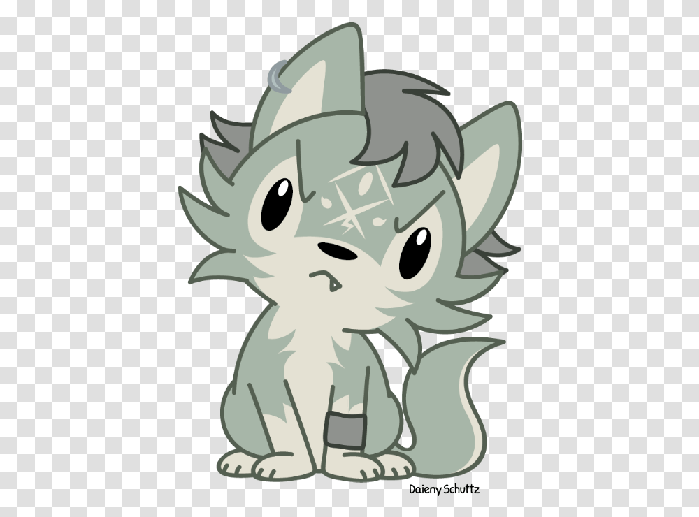 Chibi Wolf Link By Daieny Plu Chibi Wolf Link, Dragon, Drawing Transparent Png