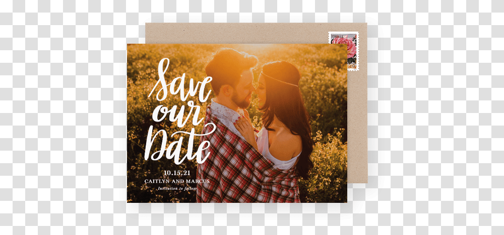 Chic Photo Save The Date Template Save The Date Engagement, Person, Poster, Advertisement, Flyer Transparent Png