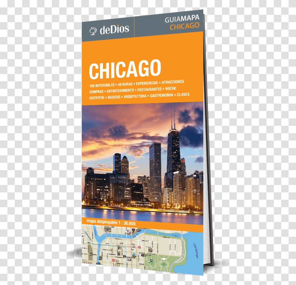 Chicago, Advertisement, Poster, City, Urban Transparent Png