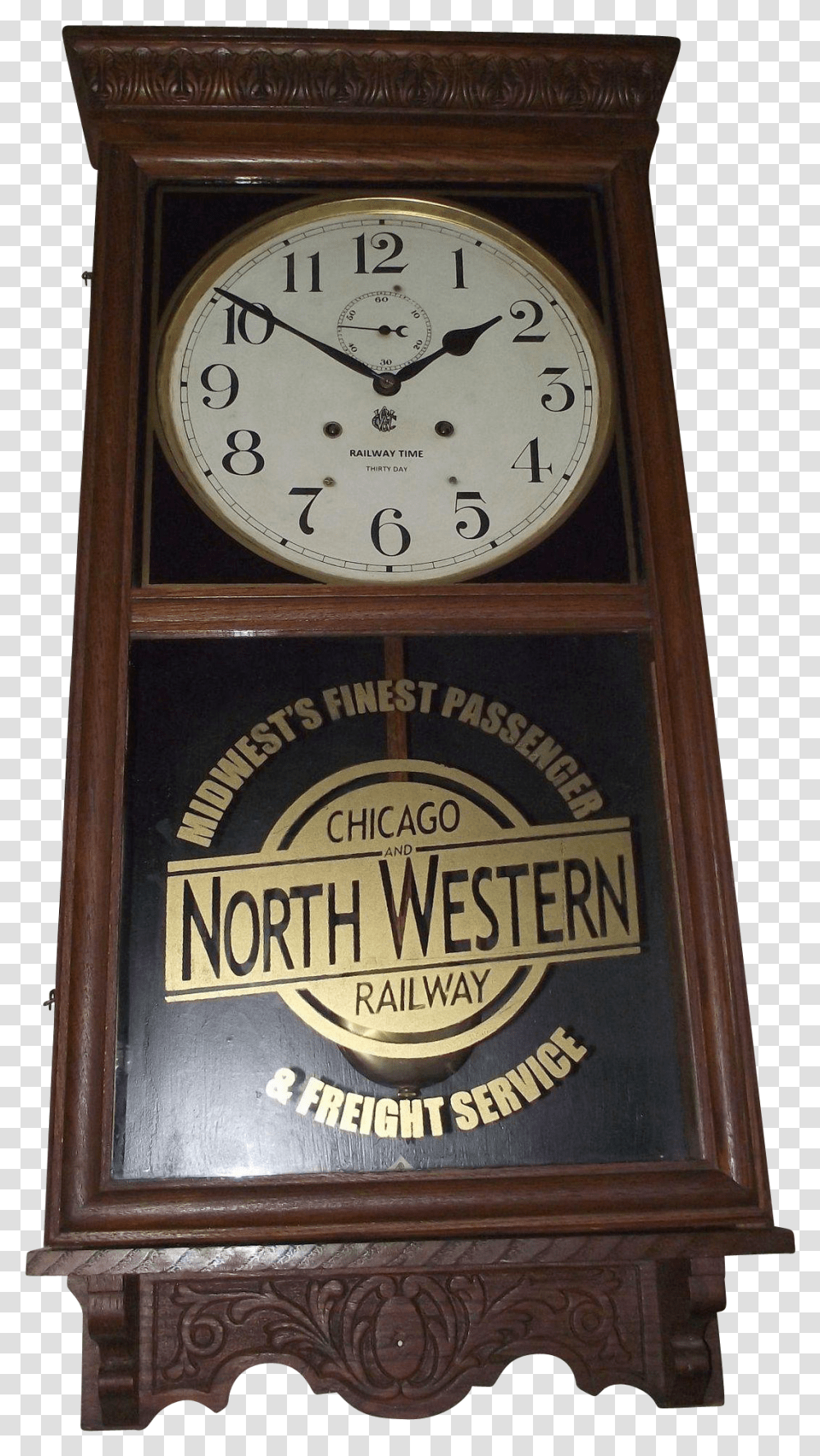 Chicago Amp North Western Railway Quartz Clock, Clock Tower, Architecture, Building, Analog Clock Transparent Png