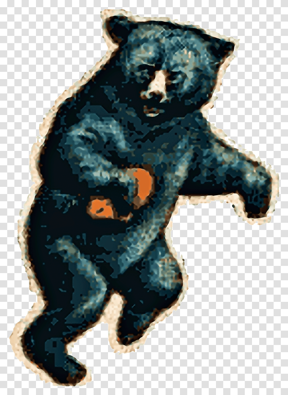 Chicago Bears 1940 Logo, Statue, Sculpture, Poster Transparent Png