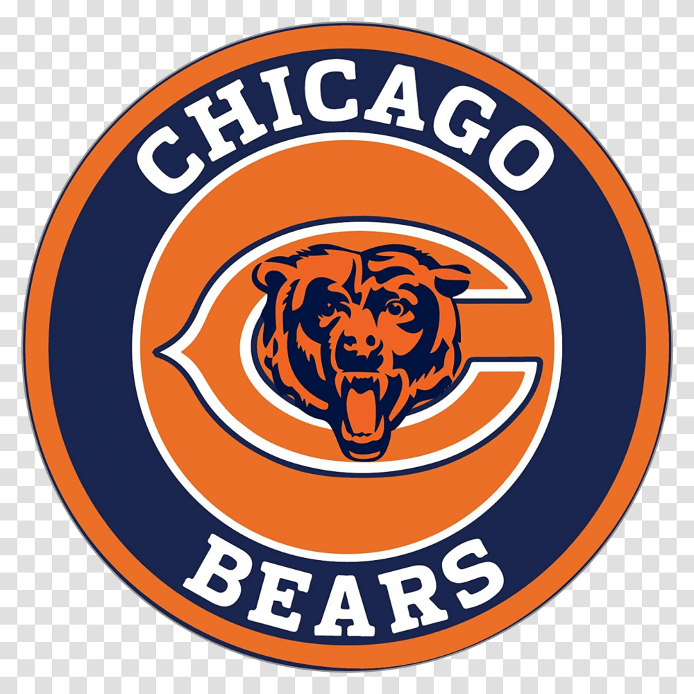 Chicago Bears Background Chicago Bears, Logo, Trademark, Label Transparent Png