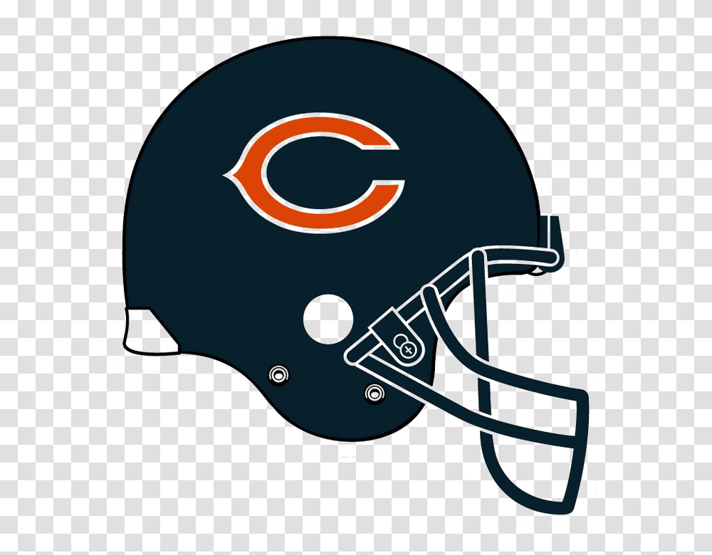 Chicago Bears Clipart Background Icon Michigan Football Helmet Clipart, Apparel, American Football, Team Sport Transparent Png