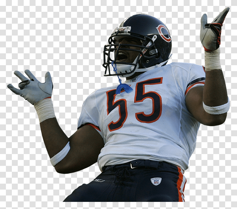 Chicago Bears Player, Apparel, Helmet, Person Transparent Png