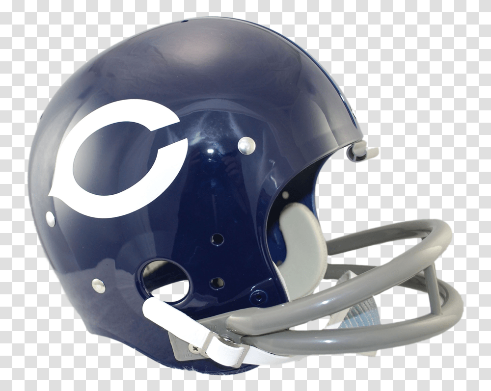 Chicago Bears Throwback Helmet Riddell, Apparel, Football Helmet, American Football Transparent Png