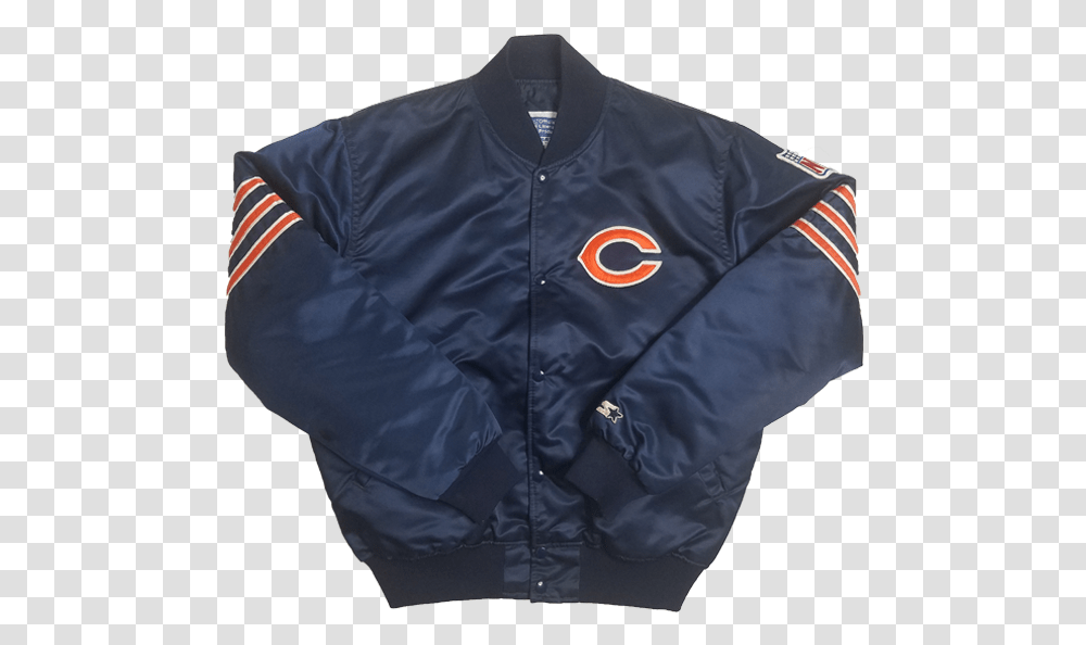 Chicago Bears Zipper, Apparel, Jacket, Coat Transparent Png